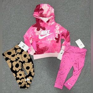 Girls 2T / 24 Months Nike 3 Piece Bundle * NEW WITH TAGS LOT *